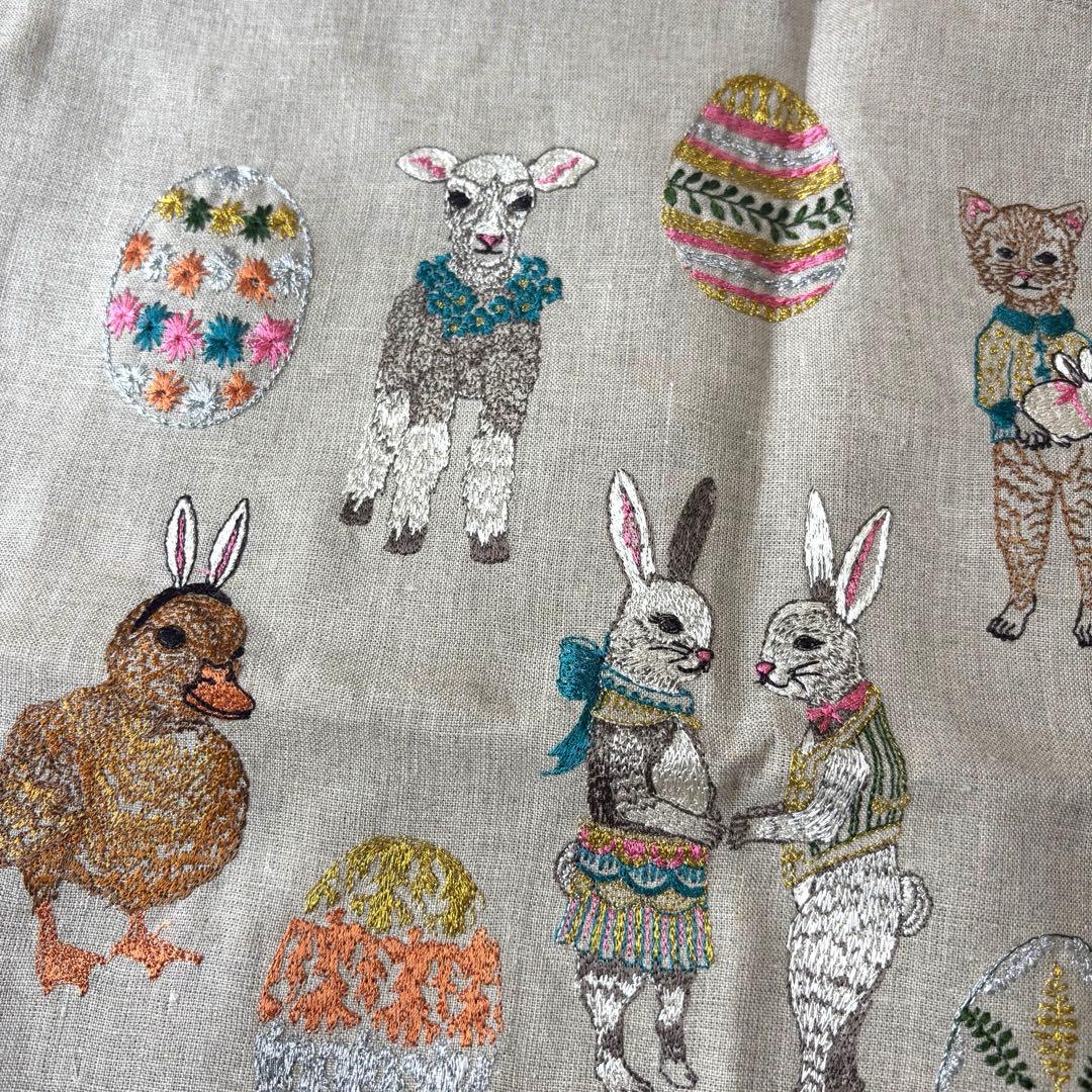 【新品未使用】coral & tusk クッションカバー イースター エッグ