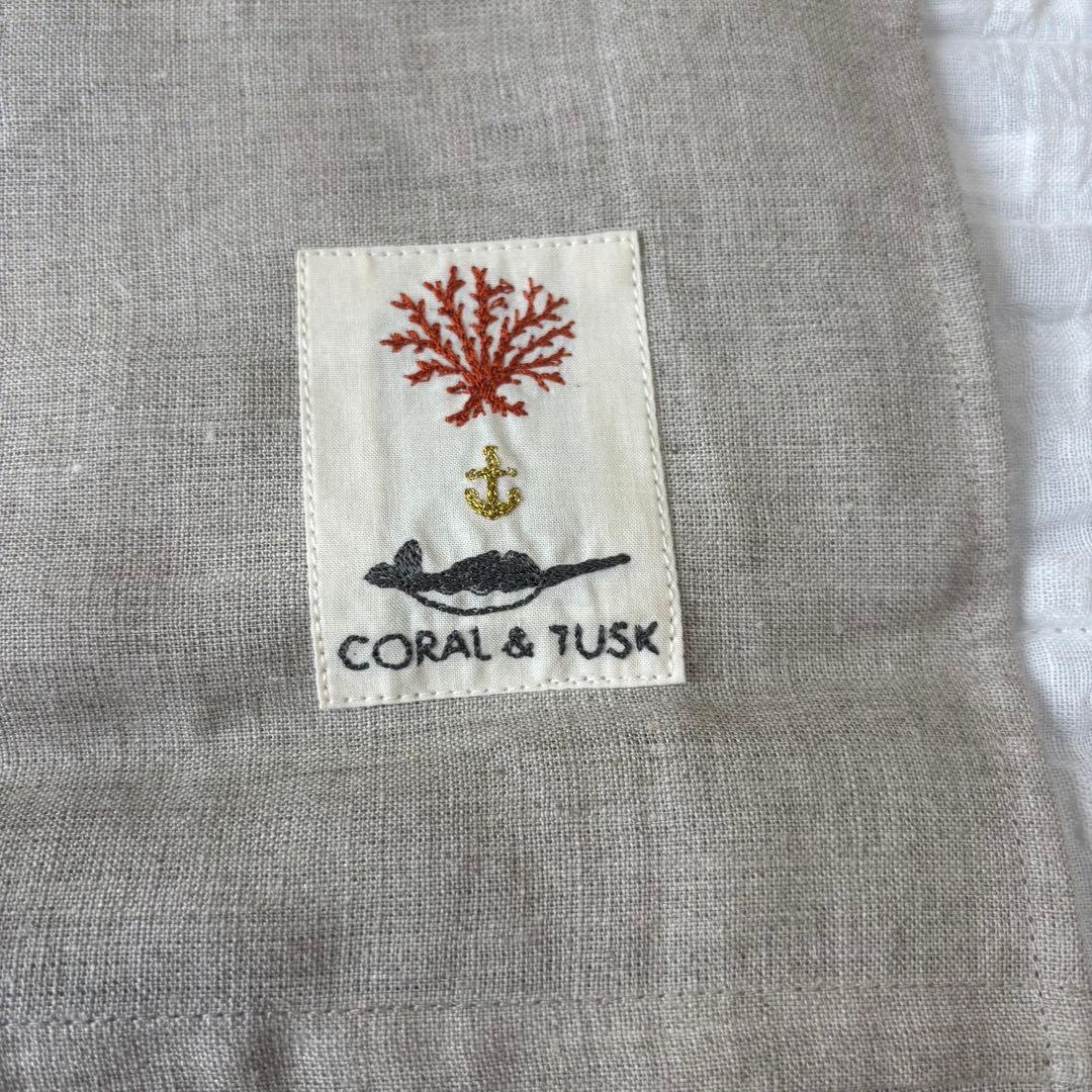 【新品未使用】coral & tusk クッションカバー イースター エッグ