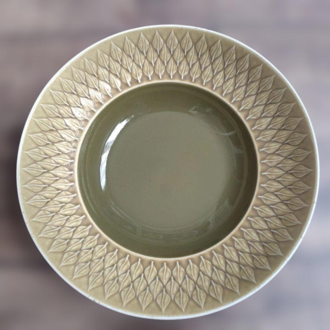 クイストゴー　レリーフ　深皿　4枚