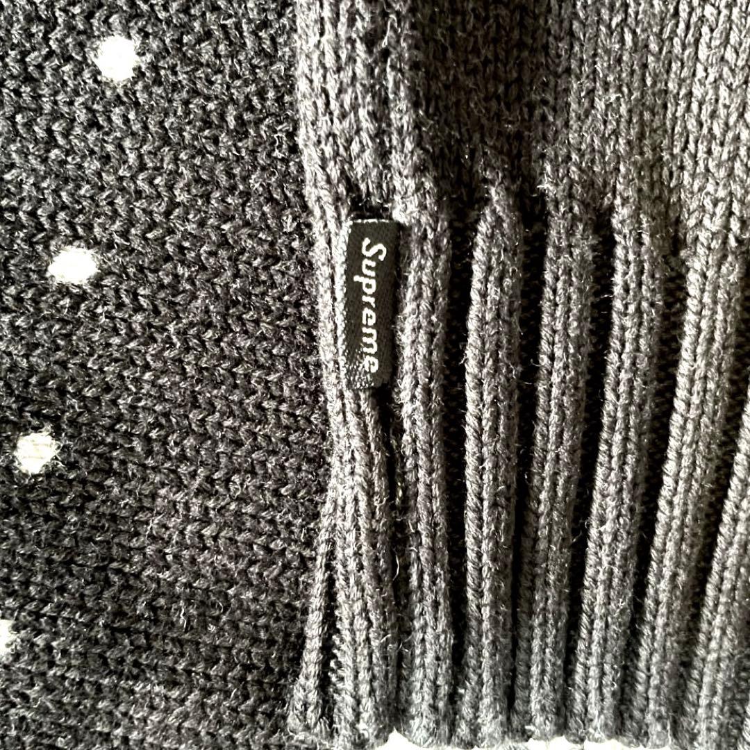【極美品】Supreme シュプリーム ニット セーター 24SSブラック XL
