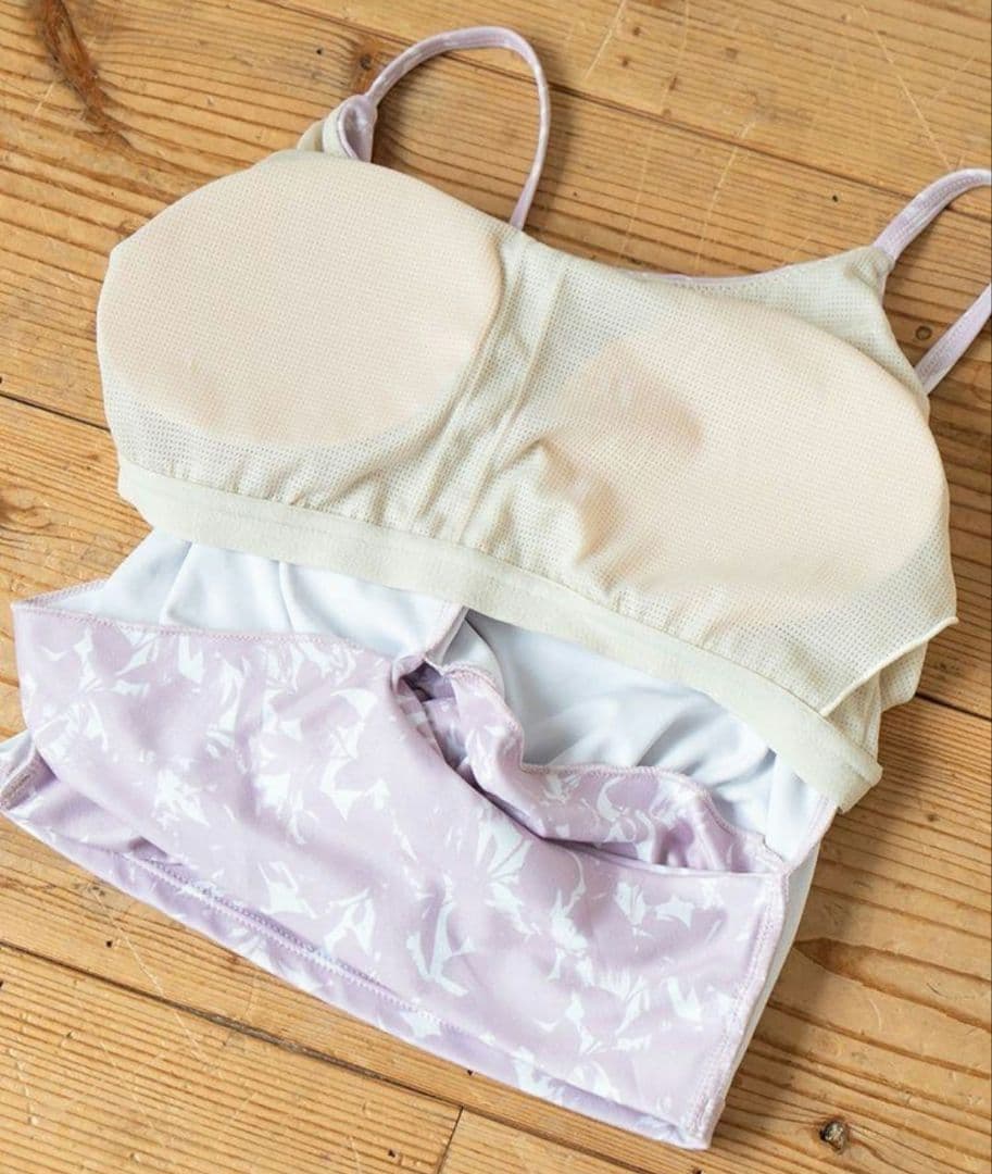 SUKALA ショートクロスキャミ&レギンスセットアップ ネイビーブルー S