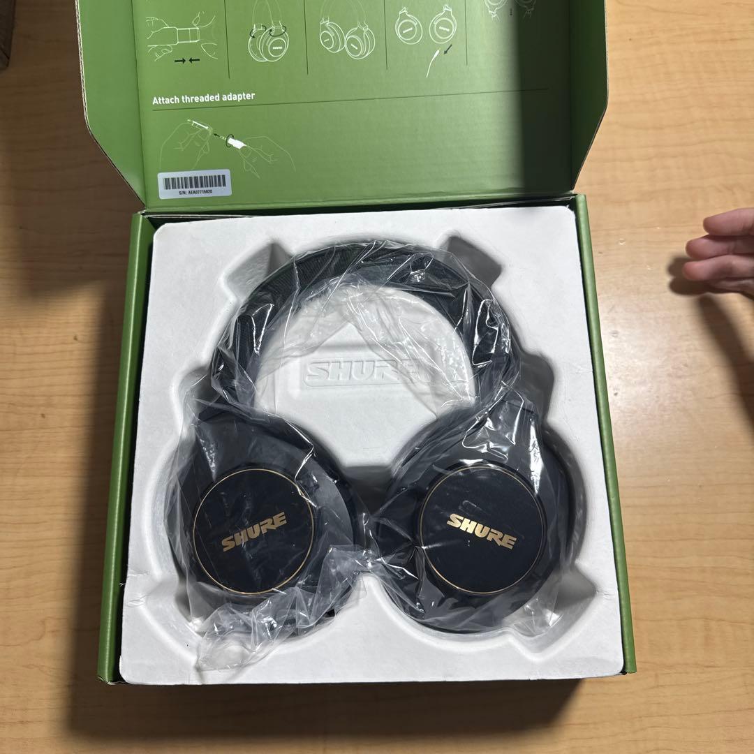 SHURE SRH840A プロフェッショナル・スタジオ・ヘッドホン