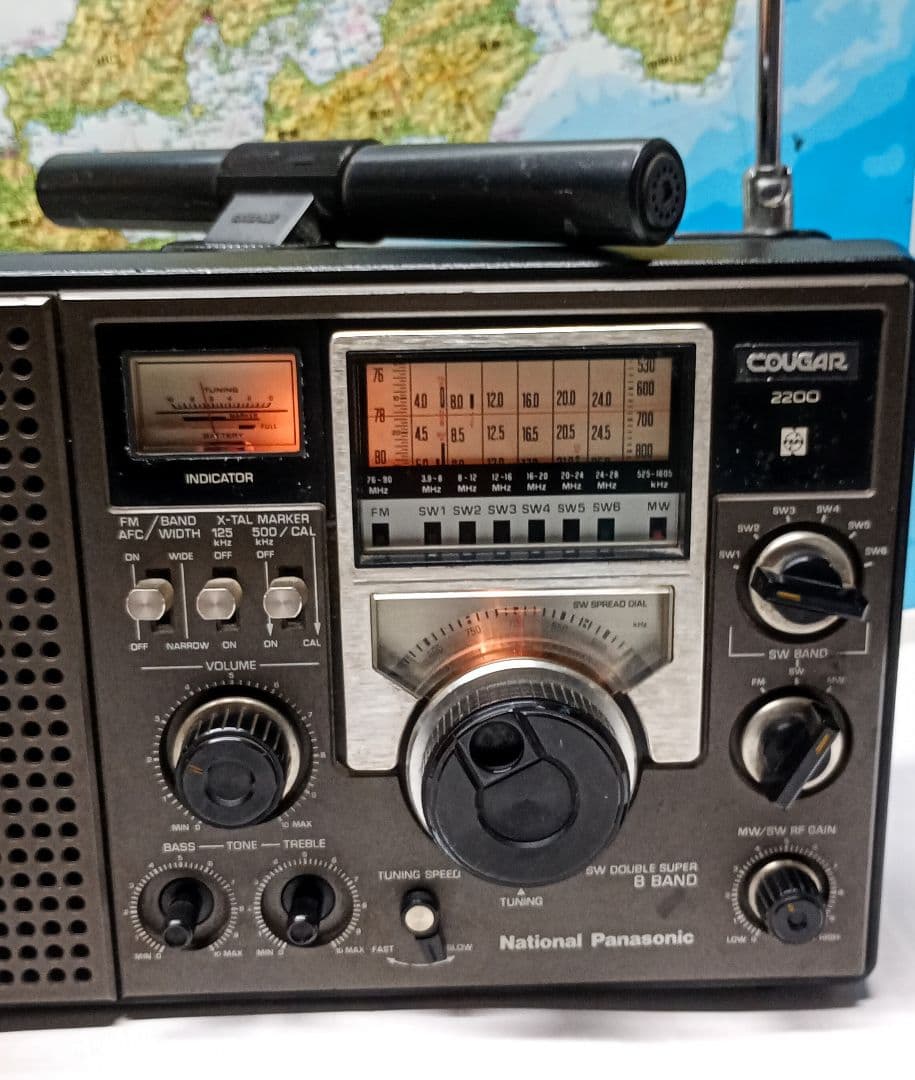 National Panasonic COUGAR2200 ラジオ