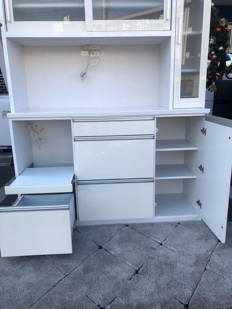 【倉庫保管】【福岡市限定】レンジボード ROSETTA 145 キッチン収納