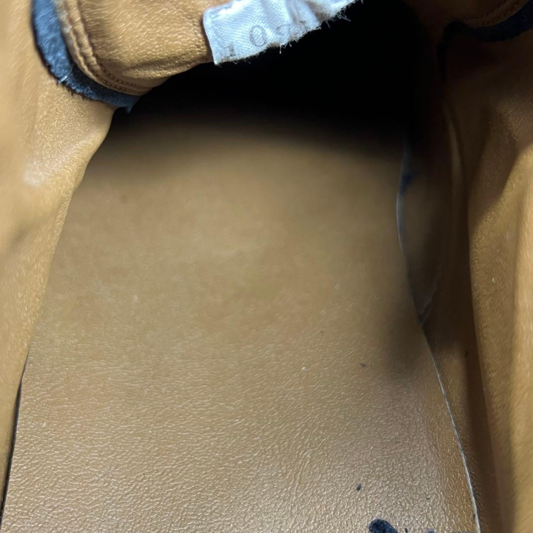 美品【スピングルムーブ】（LL）スピングルビズ チャッカブーツ ブラック 日本製