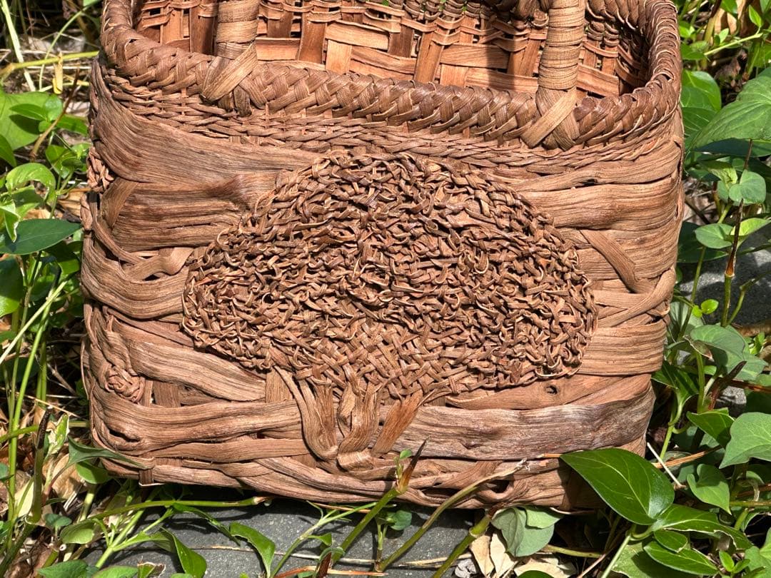 国産 山葡萄カゴバック 薔薇 マザツリー