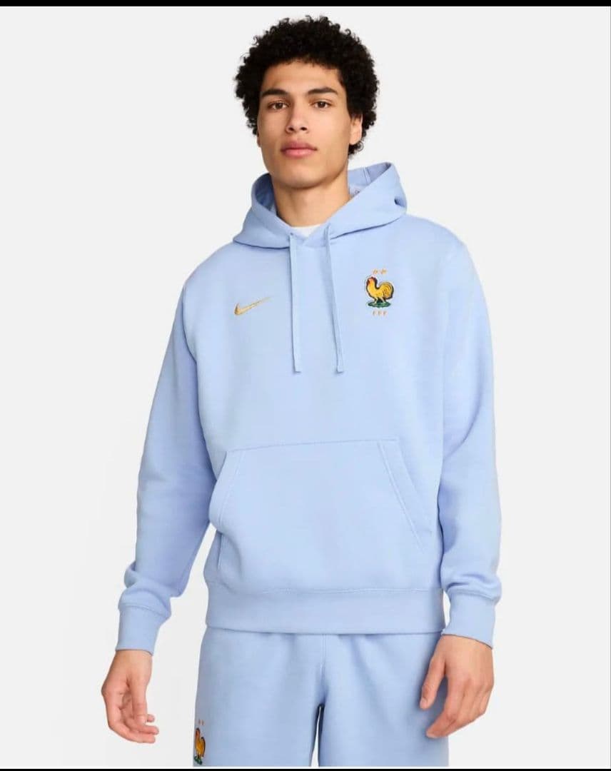 新品タグ付★Nike XL フランス代表 FFF プルオーバー 刺繍