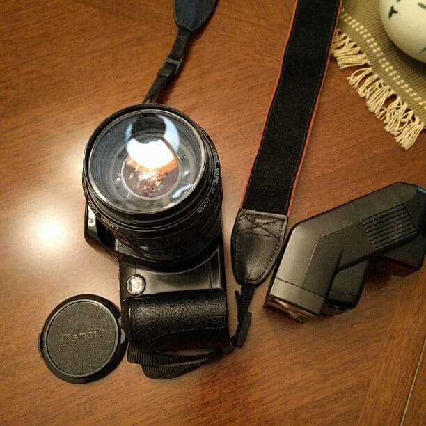 ✨Canon.キヤノン、EOS一Kiss、一眼レフカメラ、フラッシュ付き