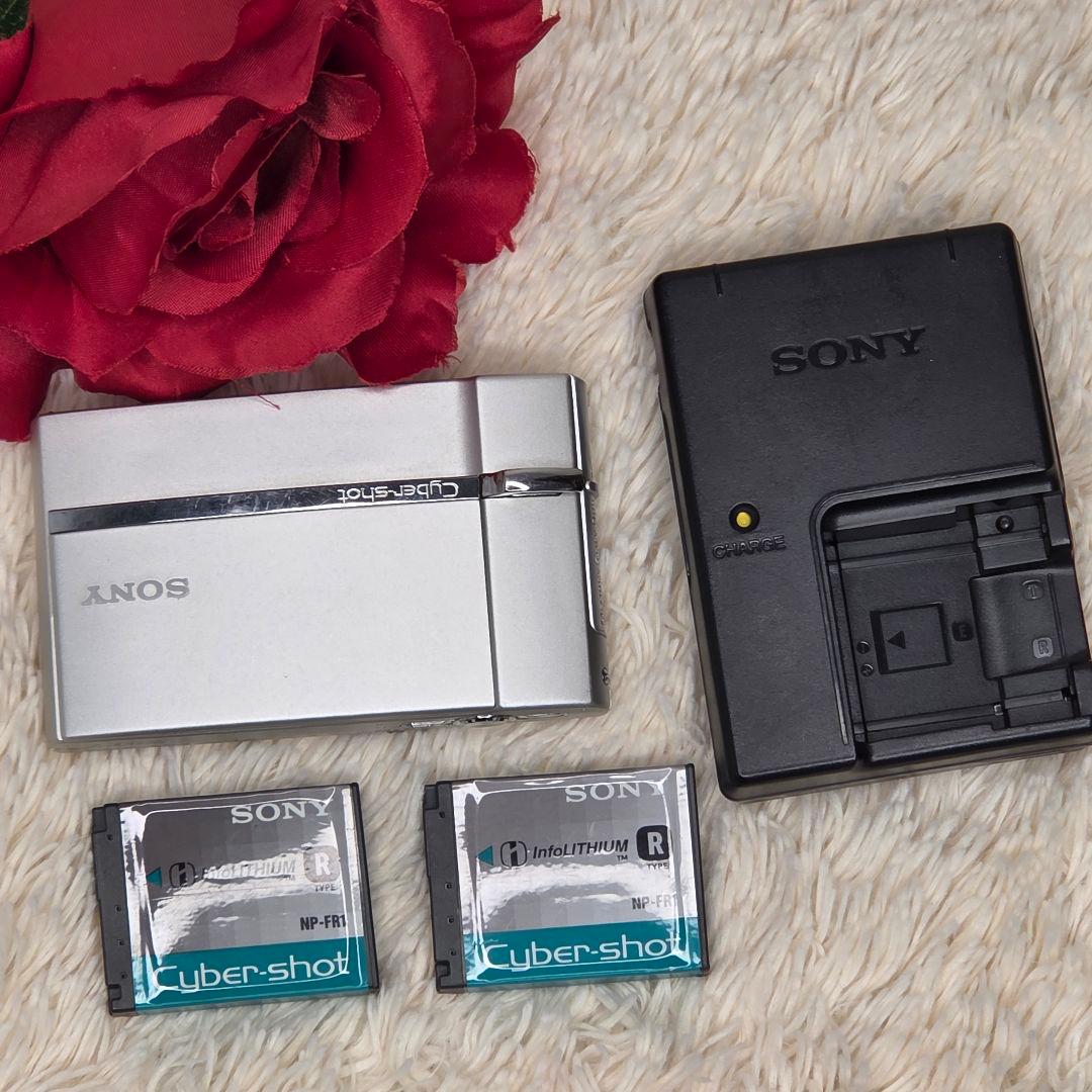 SONY ソニー サイバーショット デジタルカメラDSC-T30 シルバー