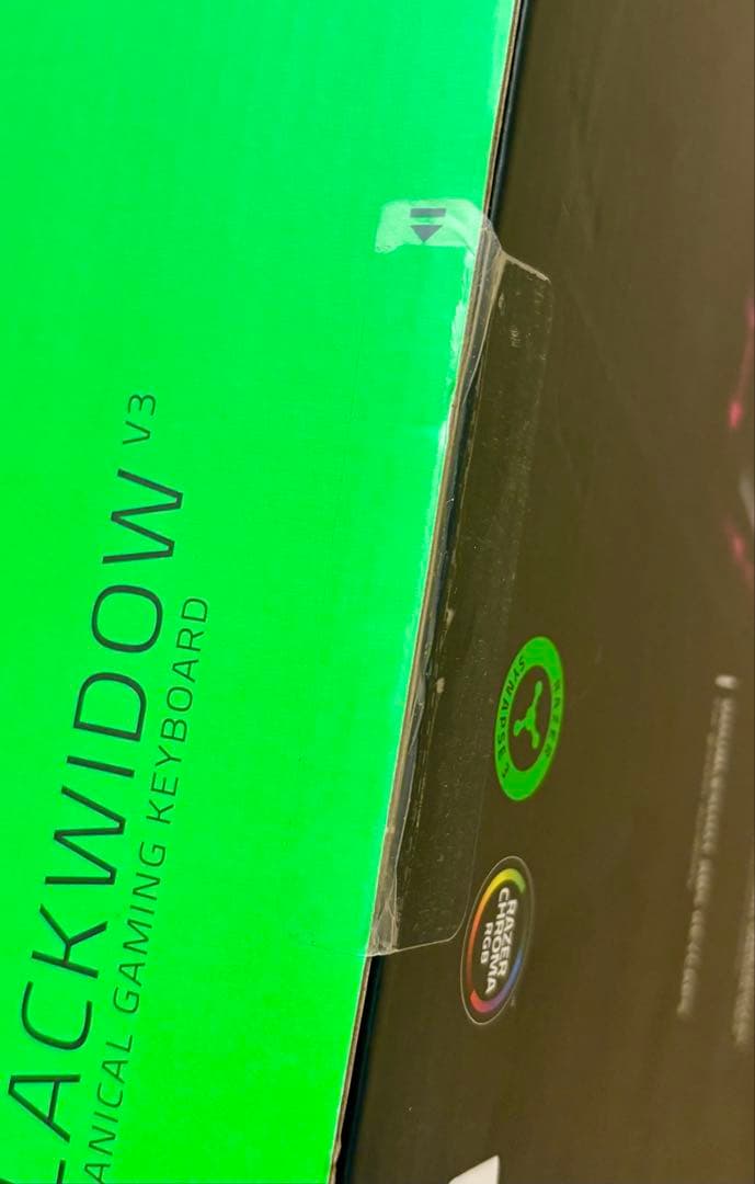 新品、未開封！　Razer BlackWidow V3 ゲーミングキーボード