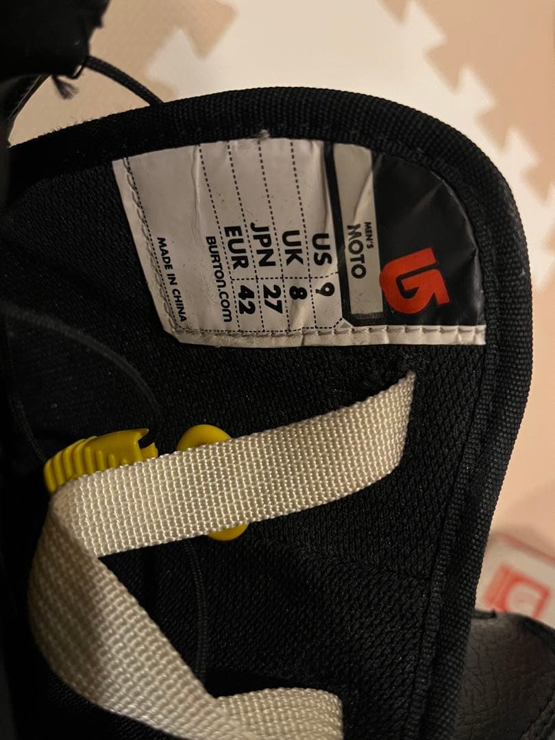 Burton Moto スノーボードブーツ ブラック JPN 27