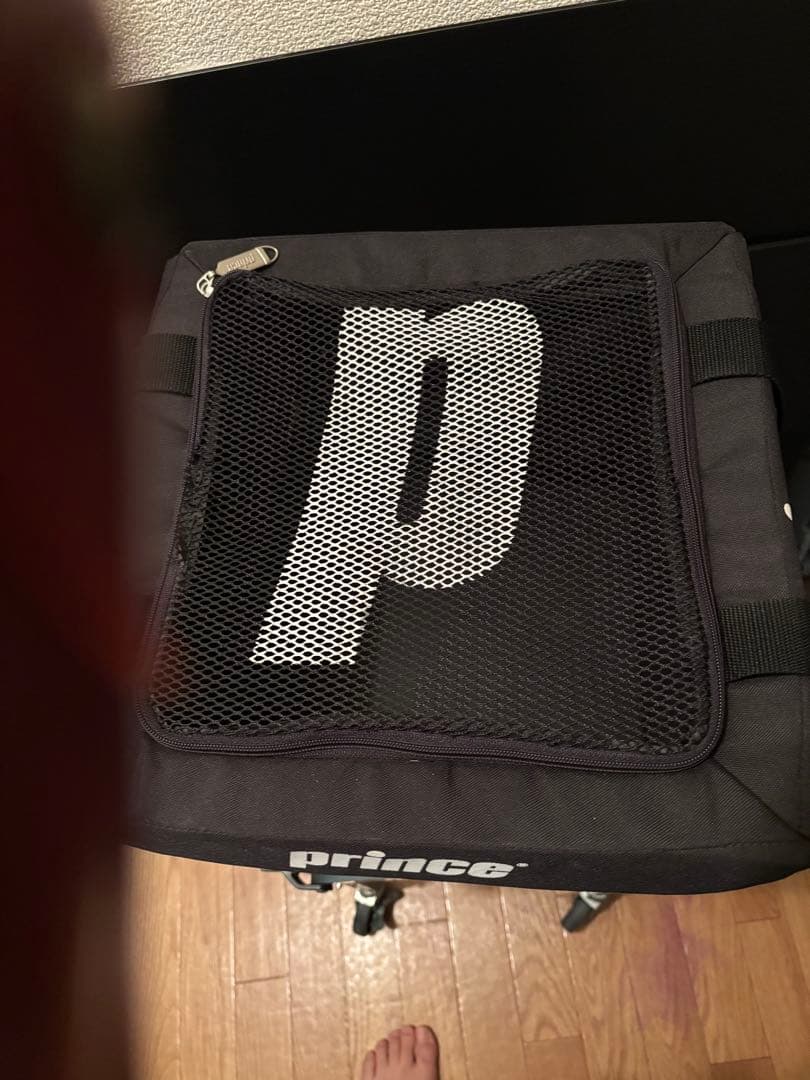 テニスボールバスケット　プリンス　キャスター付き