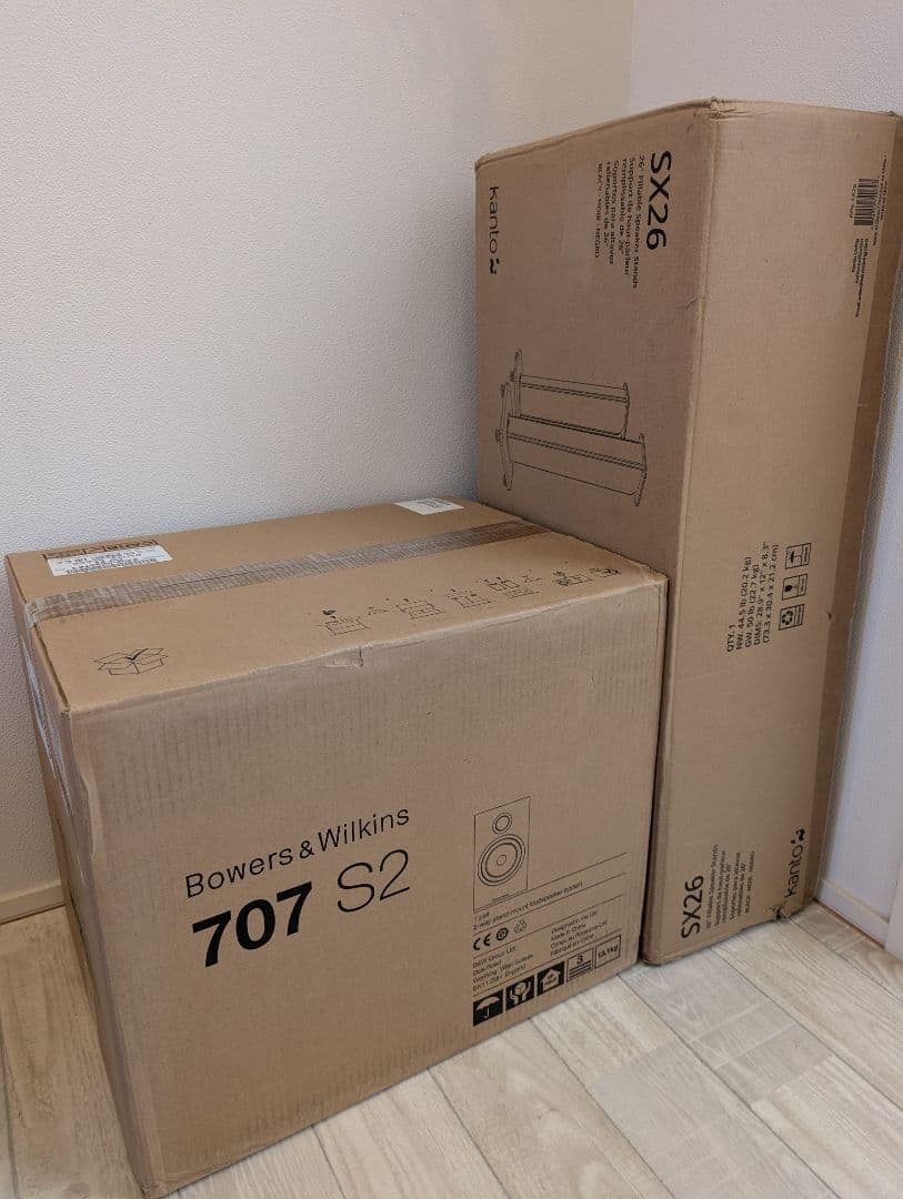 K114　B&W 707 S2 スピーカー