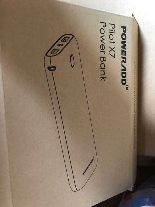 未使用　モバイルバッテリー　大容量　20000mAh