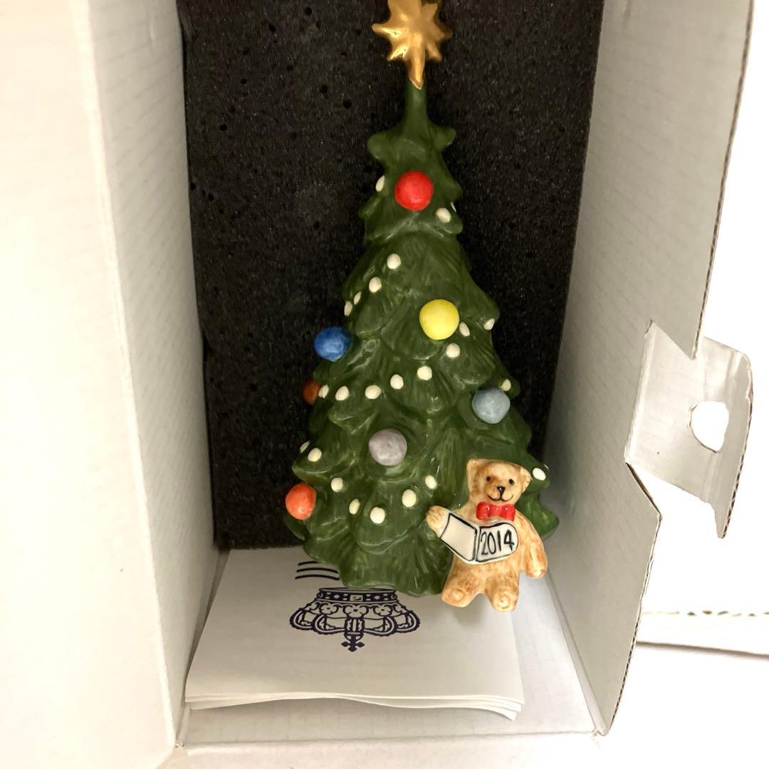 【Sale・美品】ロイヤルコペンハーゲン　クリスマスツリー　フィギリン2014年
