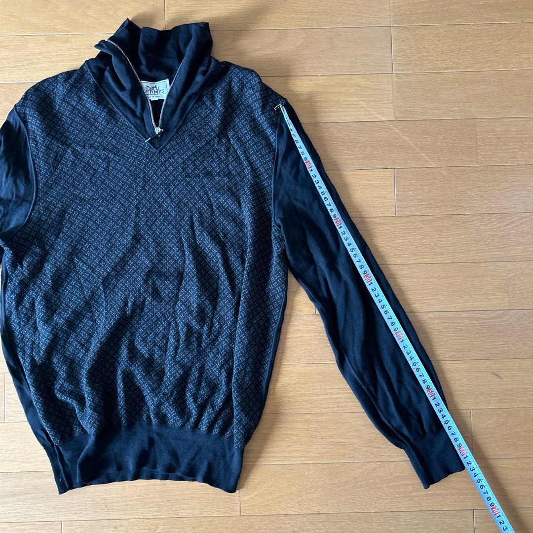 C*.様 HERMES 黒 セーター Mサイズ