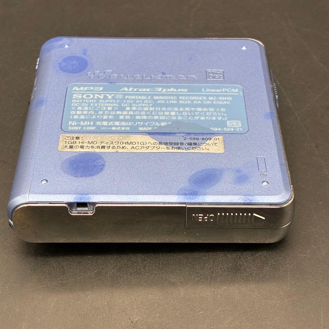 SONY MZ-RH10ソニー Hi−MD MDウォークマンポータブル
