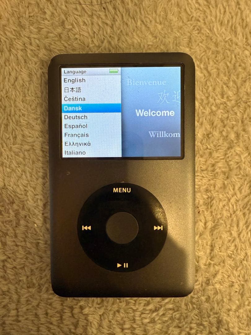iPod classic 120GB デジタルオーディオプレーヤー