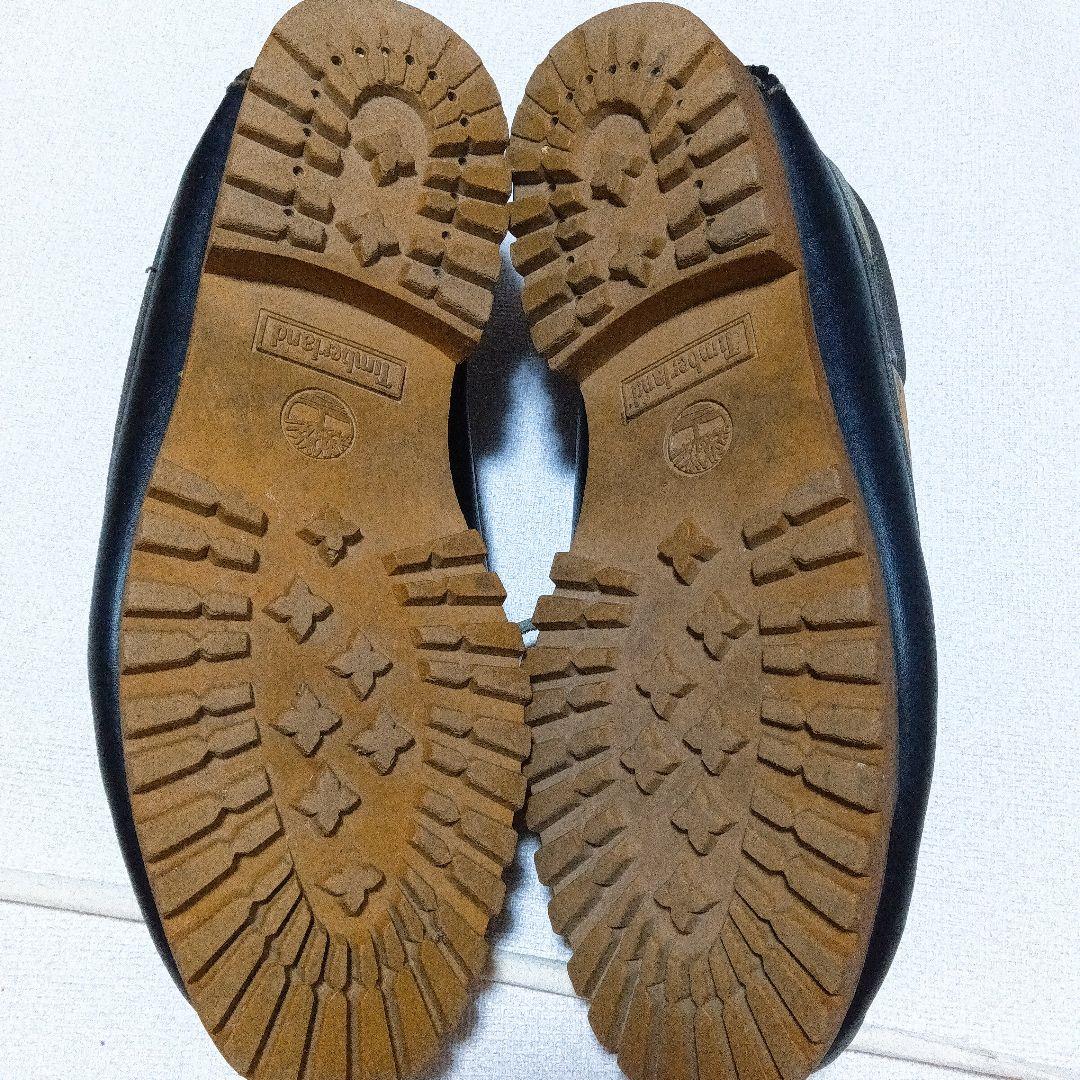 ティンバーランド　スリーアイ　モカシン　デッキシューズ　ブラック　28.0