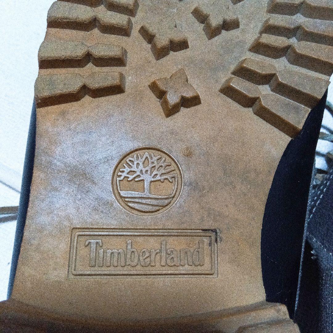 ティンバーランド　スリーアイ　モカシン　デッキシューズ　ブラック　28.0