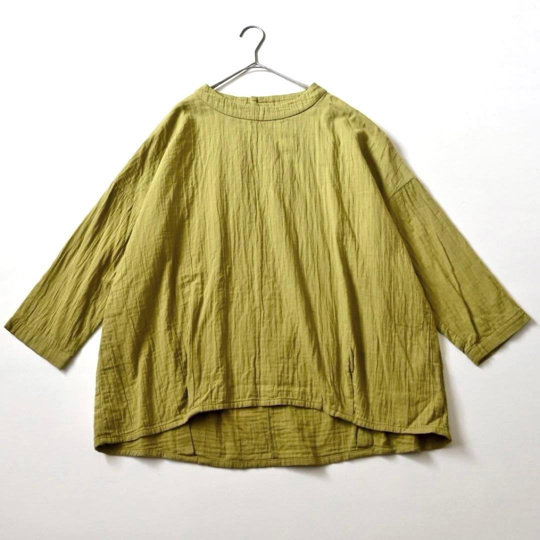 群言堂 里山パレット ガーゼ プルオーバー ブラウス