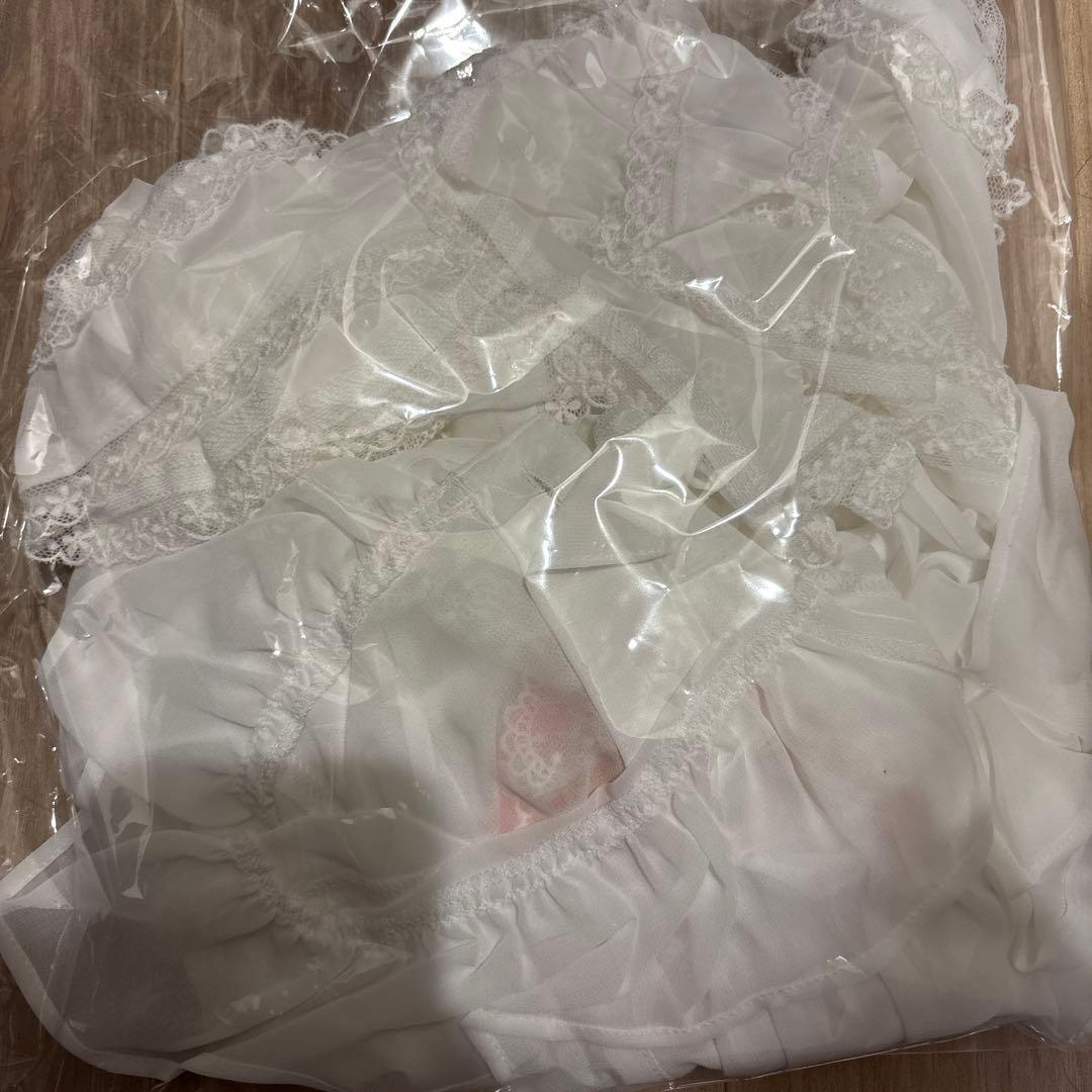 ベイビーザスターズ　シフォンプリンセスドレスブラウス オフ白