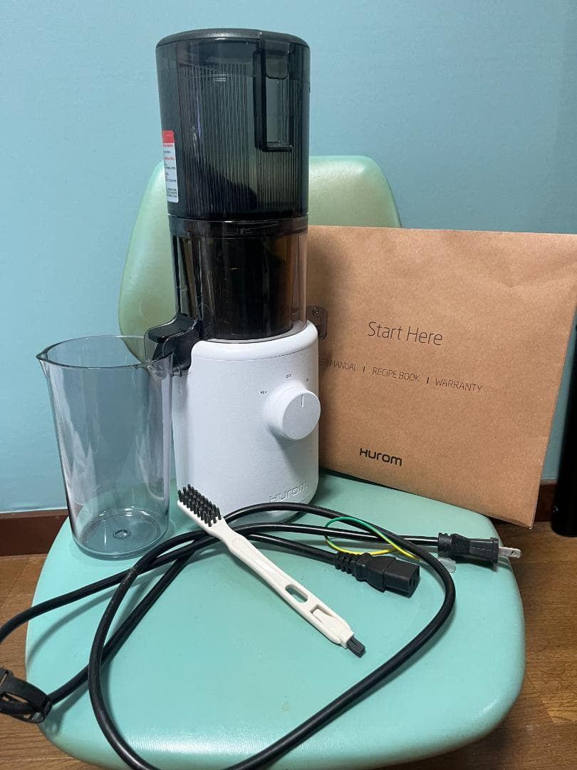 「ヒューロム」コールドプレスジューサー