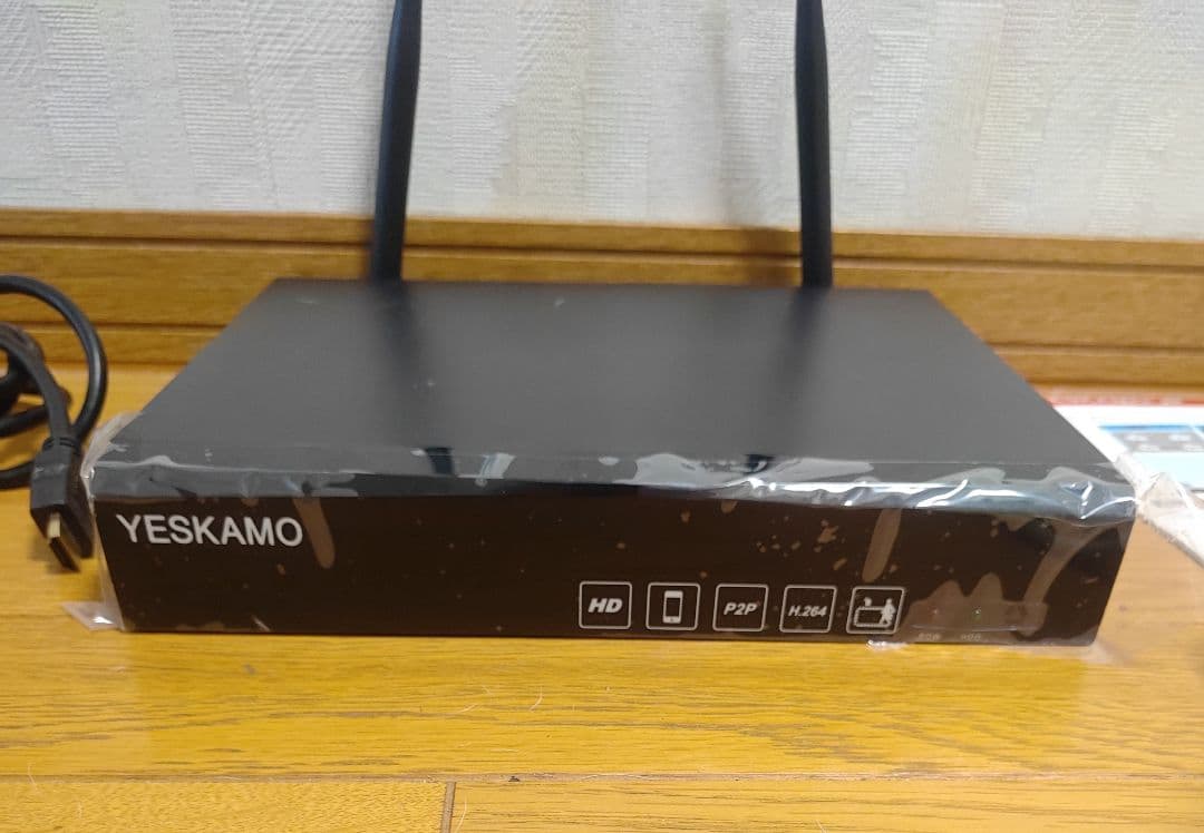 YESKAMOO 防犯カメラセット 2Tb（ジャンク）