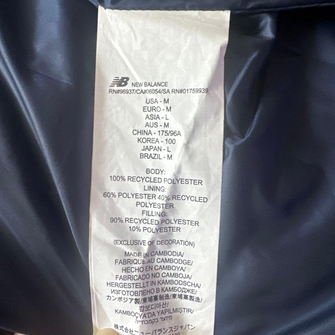 ニューバランス ベンチコート ロングコート newbalance L メンズ