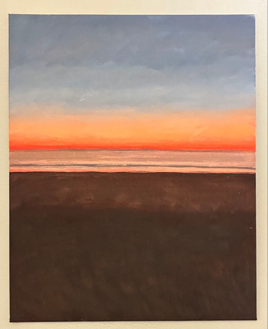 アクリル画　風景　1203