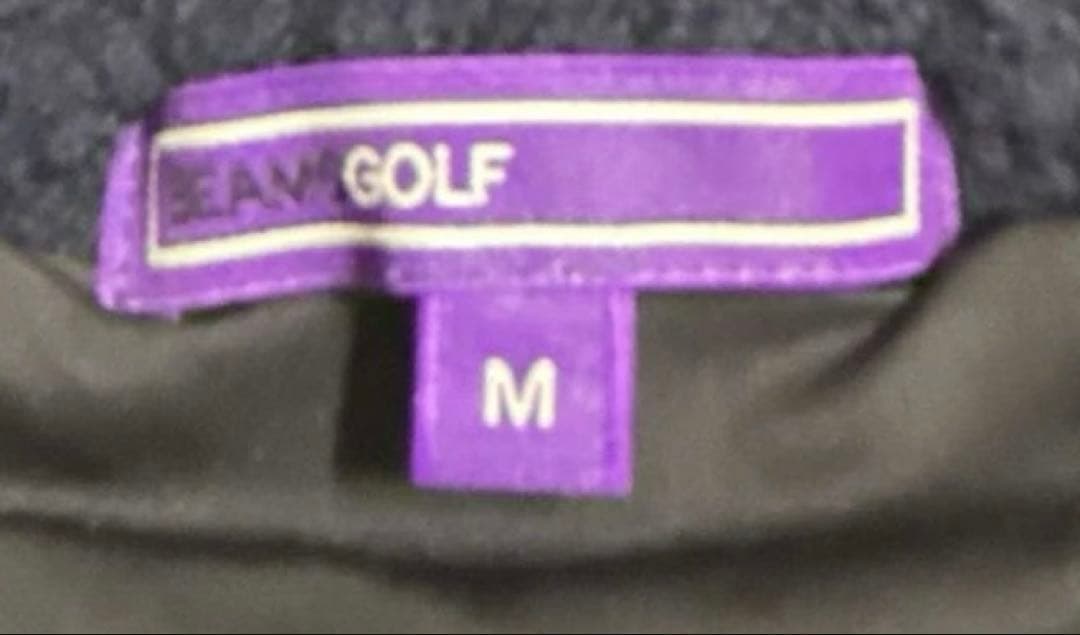 ビームスゴルフ　パープルレーベル　ニットブルゾン　ニットスカート　セット　M