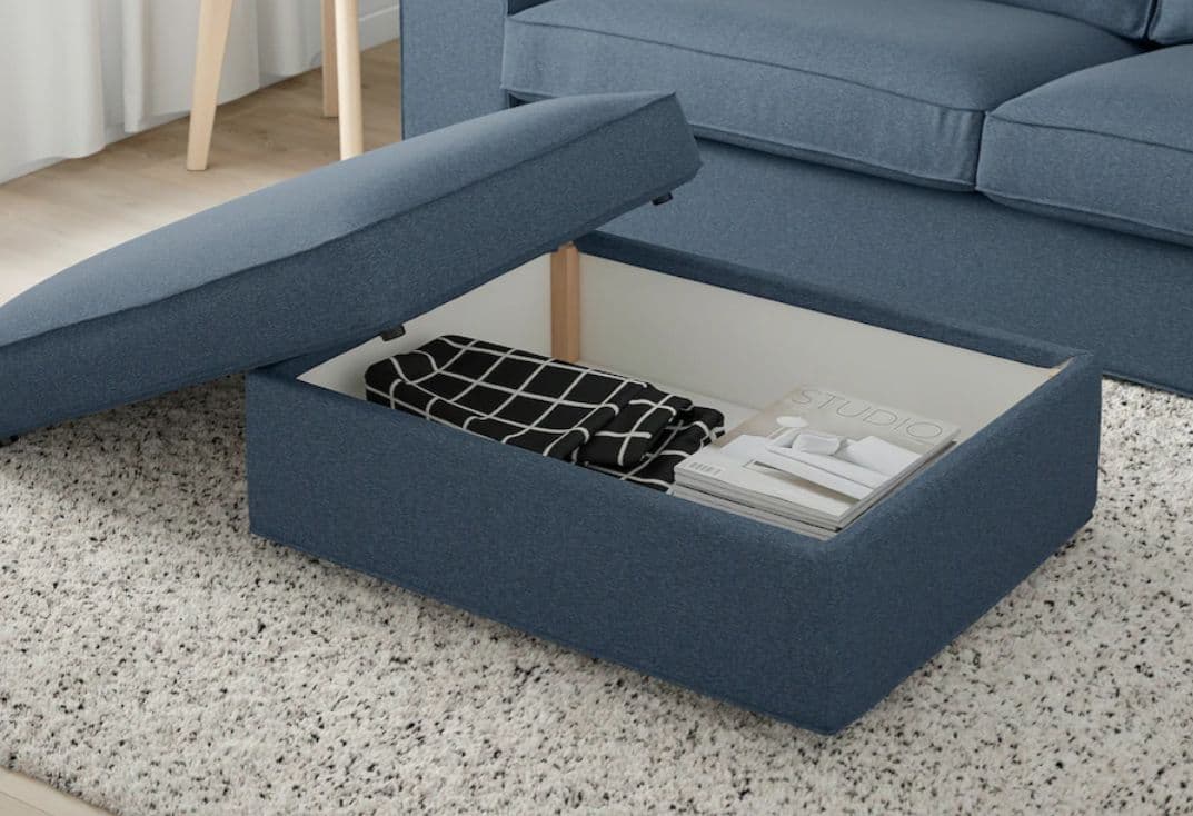 【3月処分します】IKEA イケア　KIVIK シーヴィク オットマンのみ