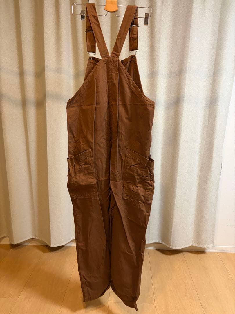 【美品】 ハーベスティー　オーバーオール　ブラウン　サイズ2 harvesty