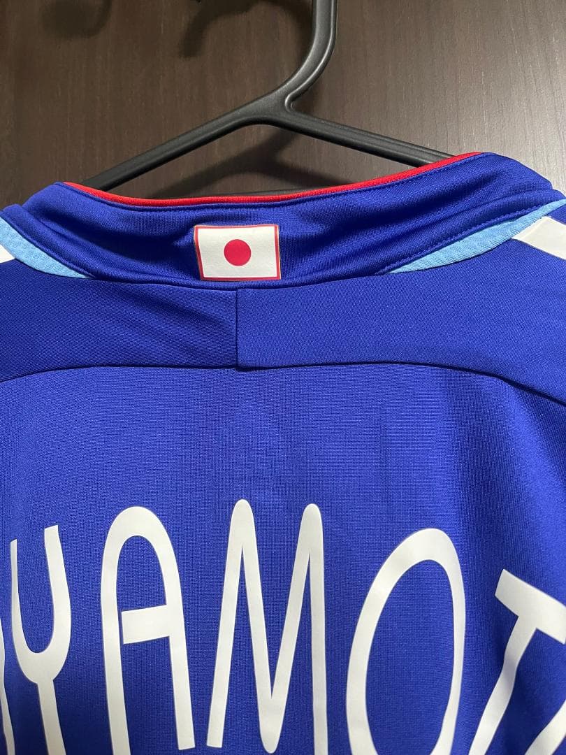 【古着正規品】日本製 宮本恒靖 日本代表ユニフォーム 2006年 Lサイズ