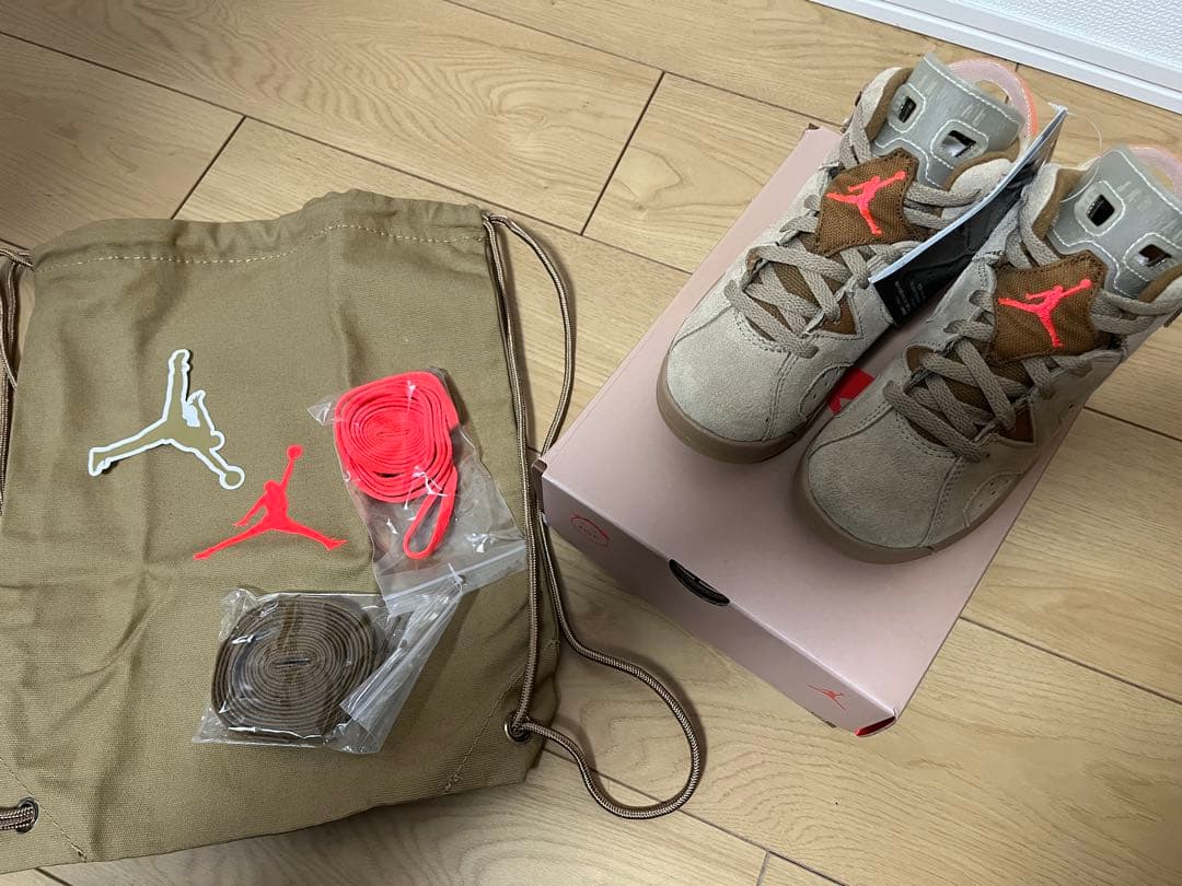 新品未使用Jordan Air Jordan 6 ベージュ 11C