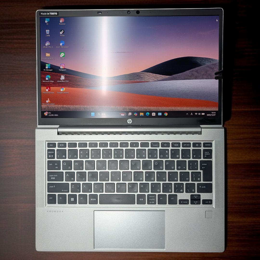 Windowsノート本体 HP ProBook 635 Aero G8 Ryzen 5 5600U