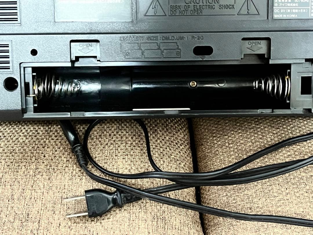 AIWA アイワ ダブルラジカセ　CS-W10