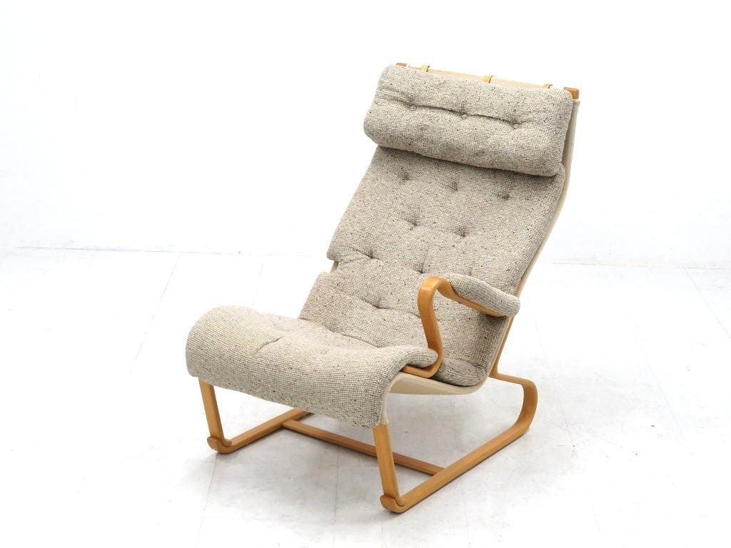 美品　天童木工　ブルーノマットソン　ハイバック　イージーチェア　ソファ　北欧