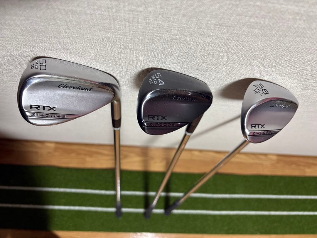 Cleveland RTX ZipCore ウェッジ 3本セット
