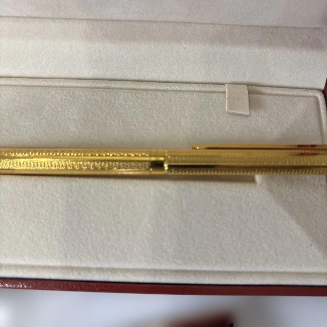 匿名　スピード発送　 S.T. Dupont ゴールドボールペン本体未使用に近い