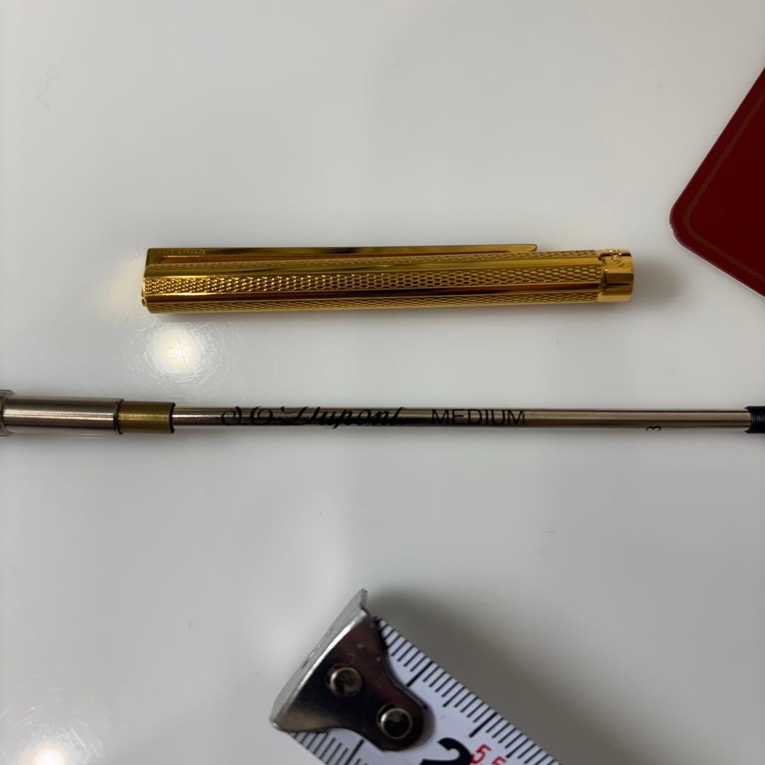匿名　スピード発送　 S.T. Dupont ゴールドボールペン本体未使用に近い