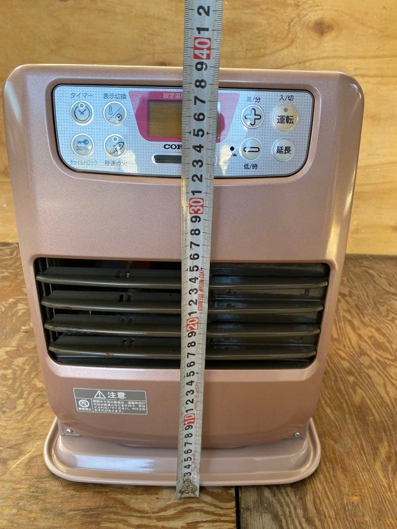 CORONA 石油ファンヒーター【完動品/人気ピンク色】⑩