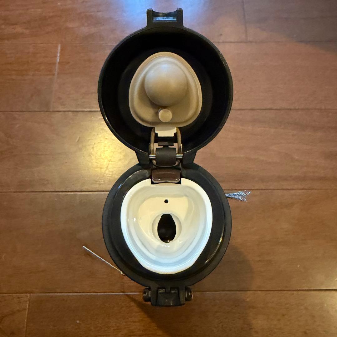 スターバックス ステンレスボトル 水筒 フラグメント レオパード　黒