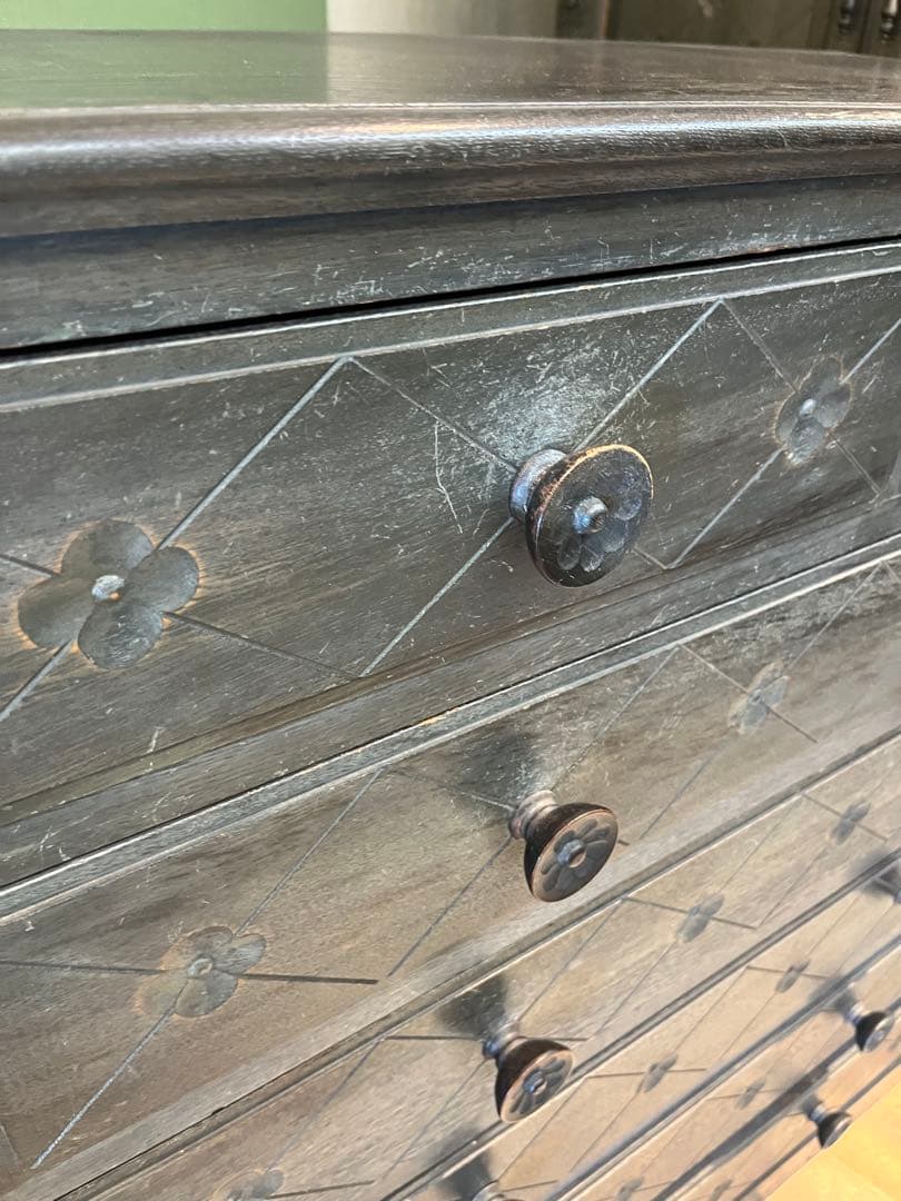 チェスト 木彫り インテリア 箪笥 昭和レトロ ビンテージ