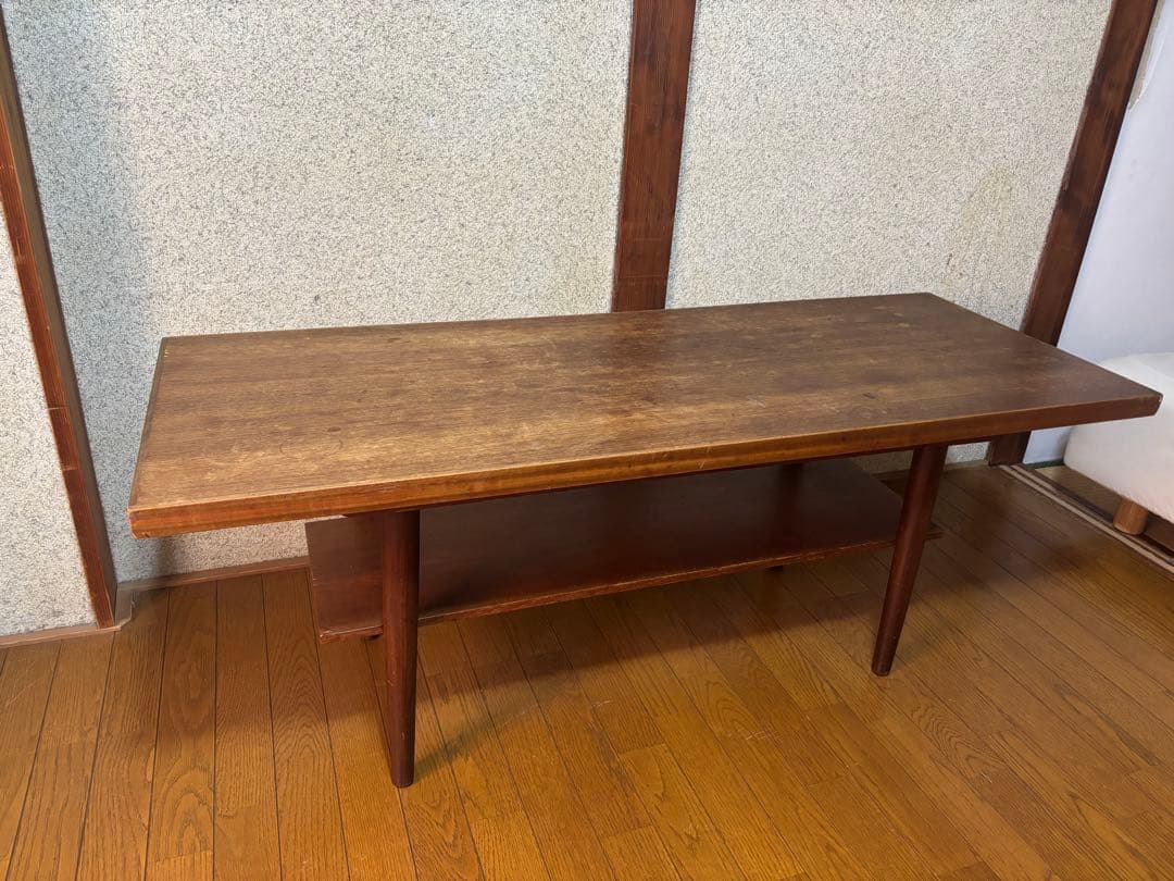コーヒーテーブル　カフェテーブル　ローテーブル　ビンテージ　北欧