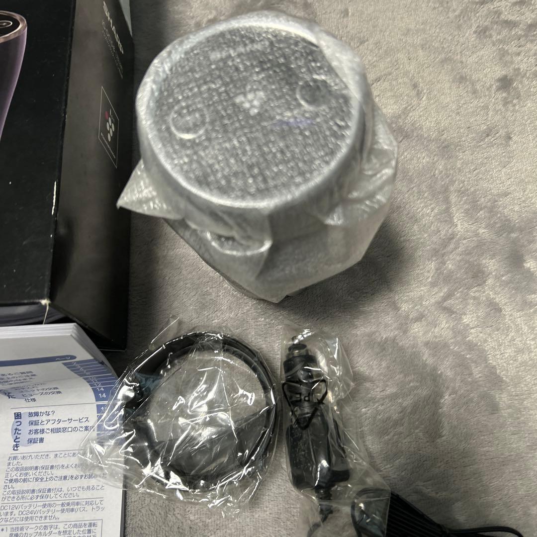 SHARP IG-DC15-B プラズマクラスターイオン発生器　車用　ブラック系