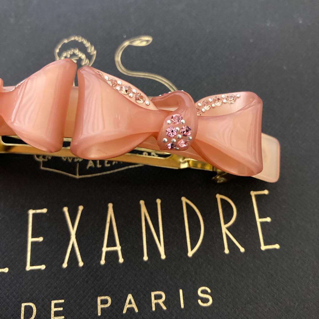アレクサンドルドゥパリ　バレッタリボン　 ALEXANDRE DE PARIS