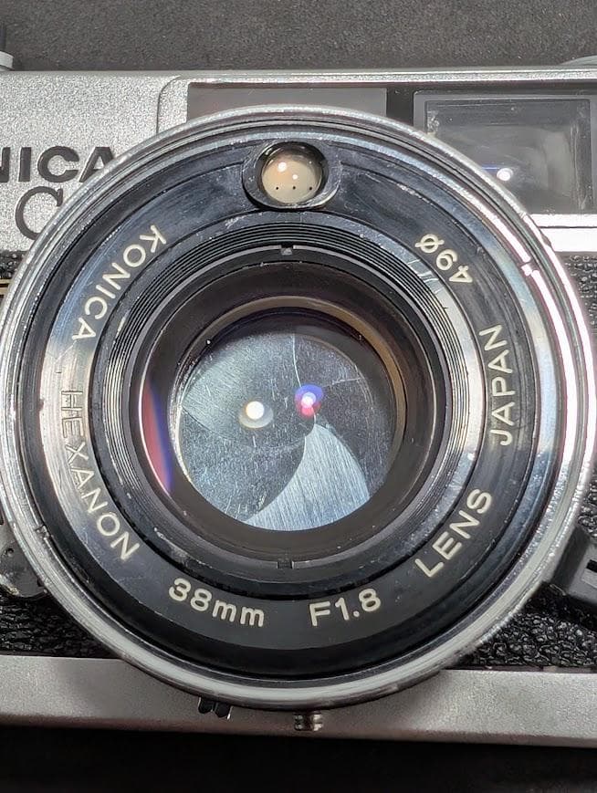 【露出計動作品】 KONICA C35 FD レンジファインダー フィルムカメラ