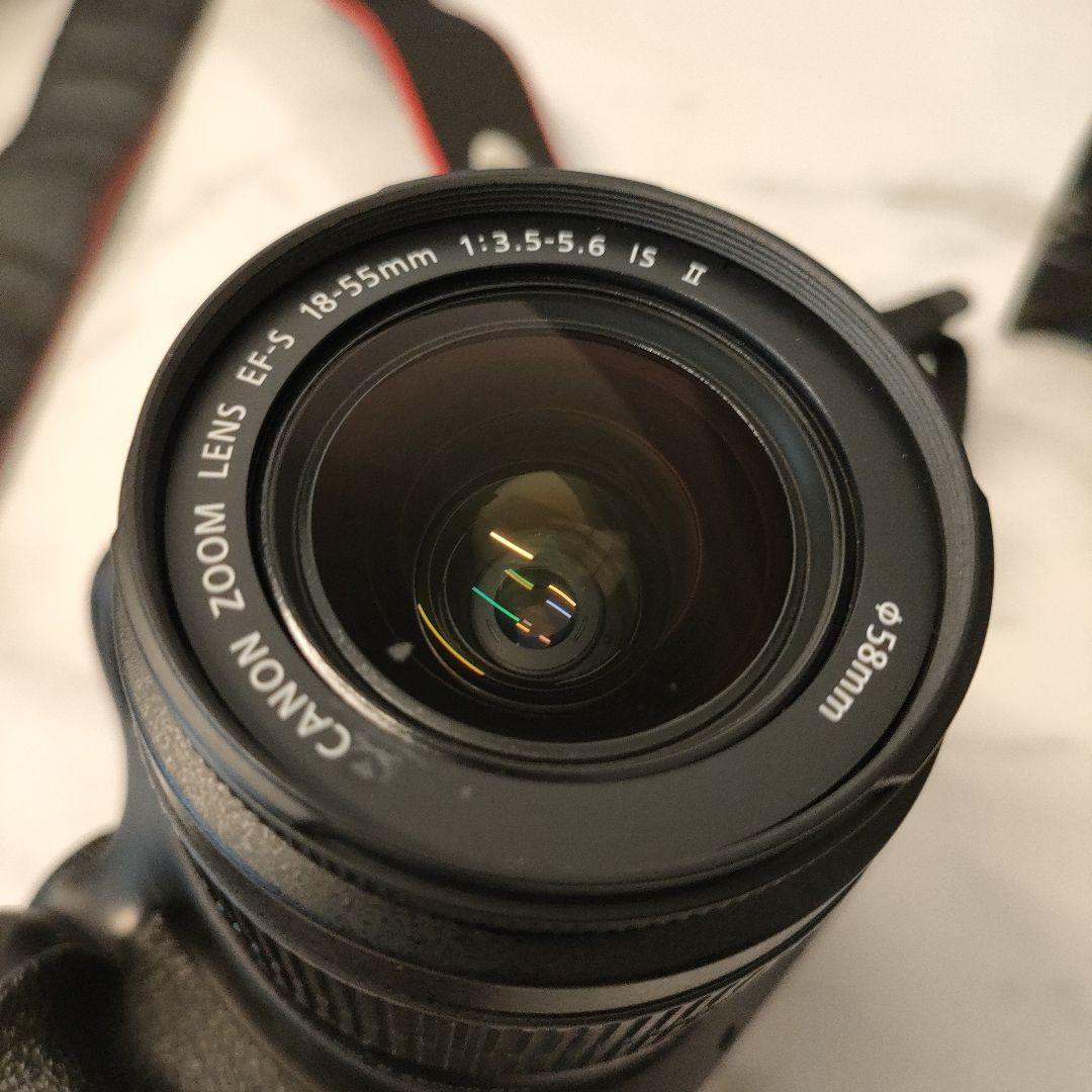 三脚おまけ付き✩キヤノン EOS Kiss X5 ダブルズームキット動作確認済み