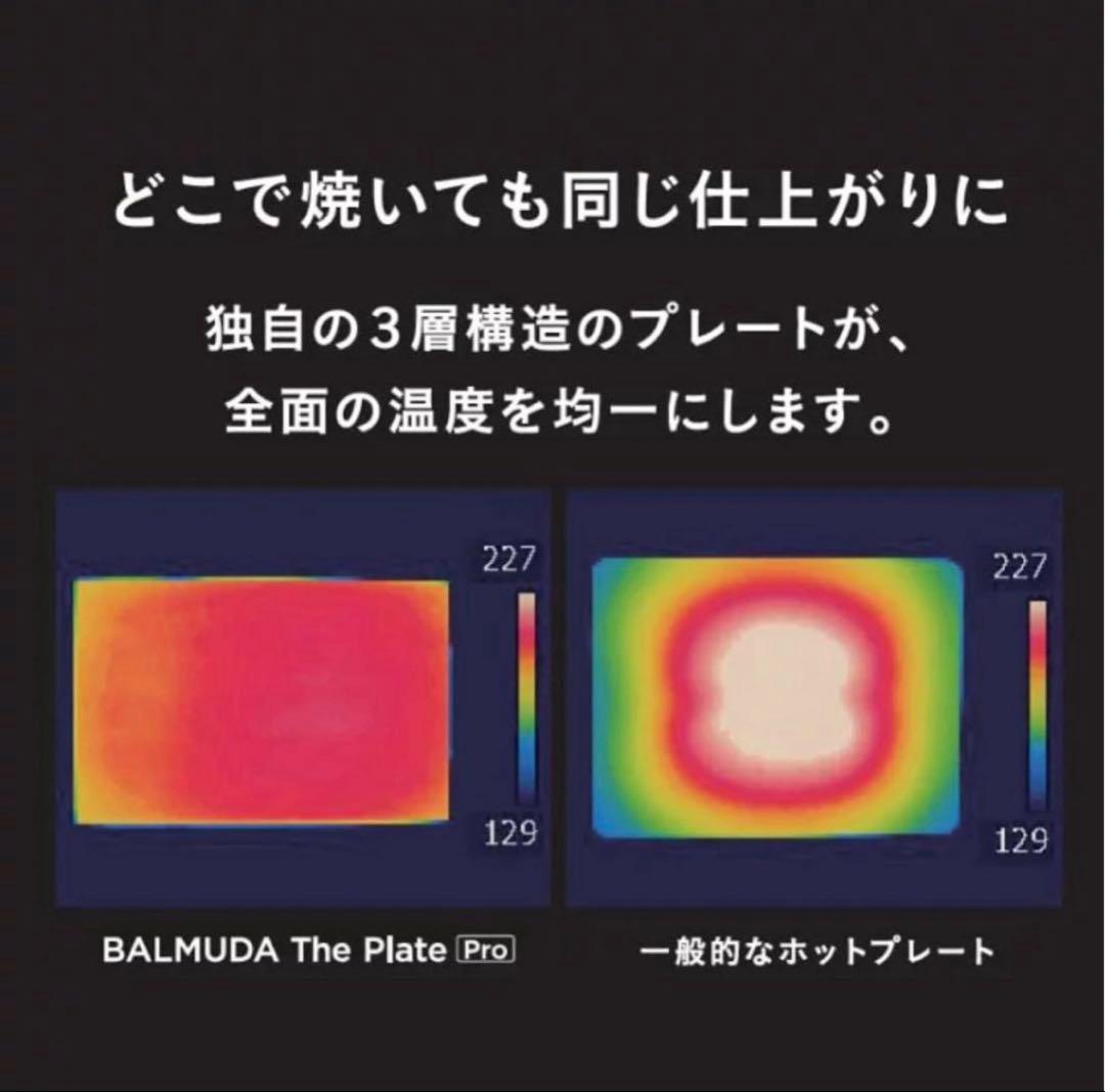 【正規店】BALMUDA The Plate Pro K10A新品未使用品